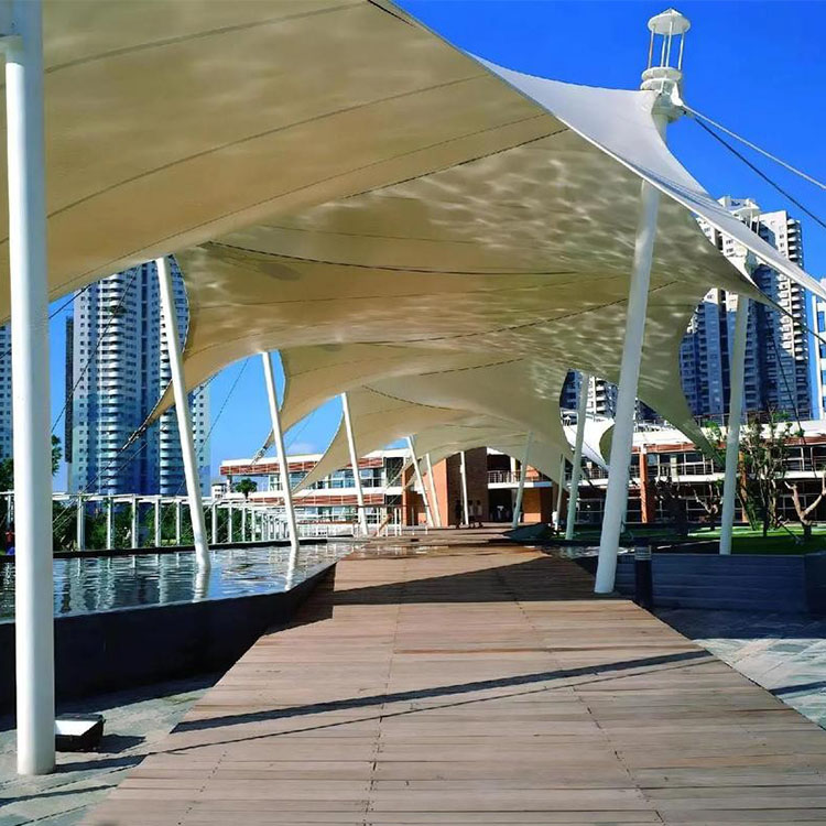 同德县膜结构景观棚