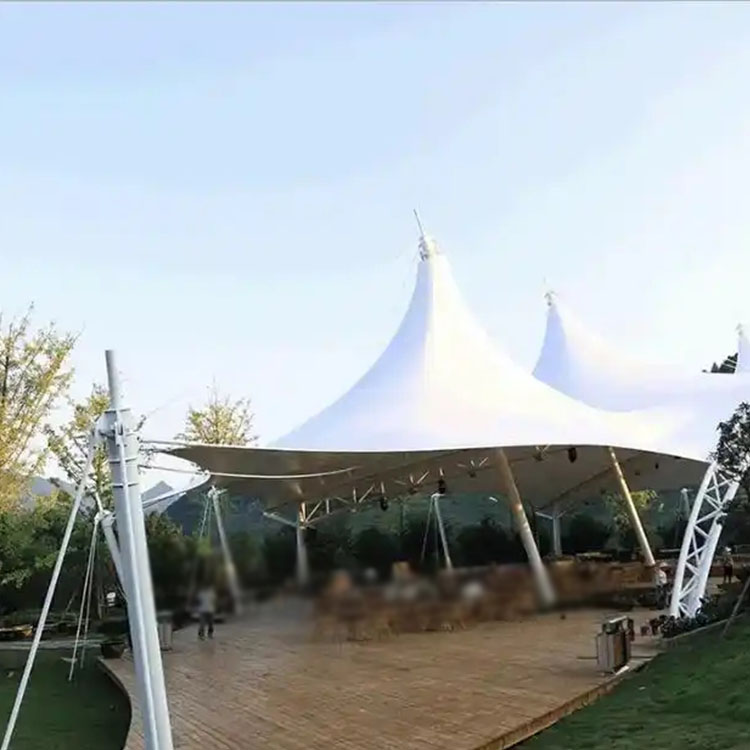 同德县膜结构景观棚