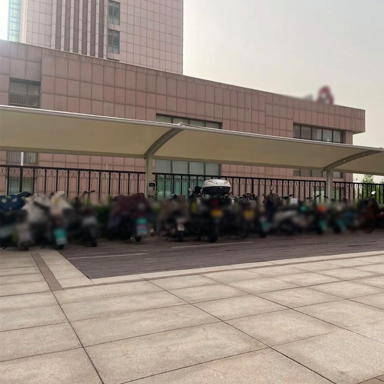 同德县膜结构电动车棚